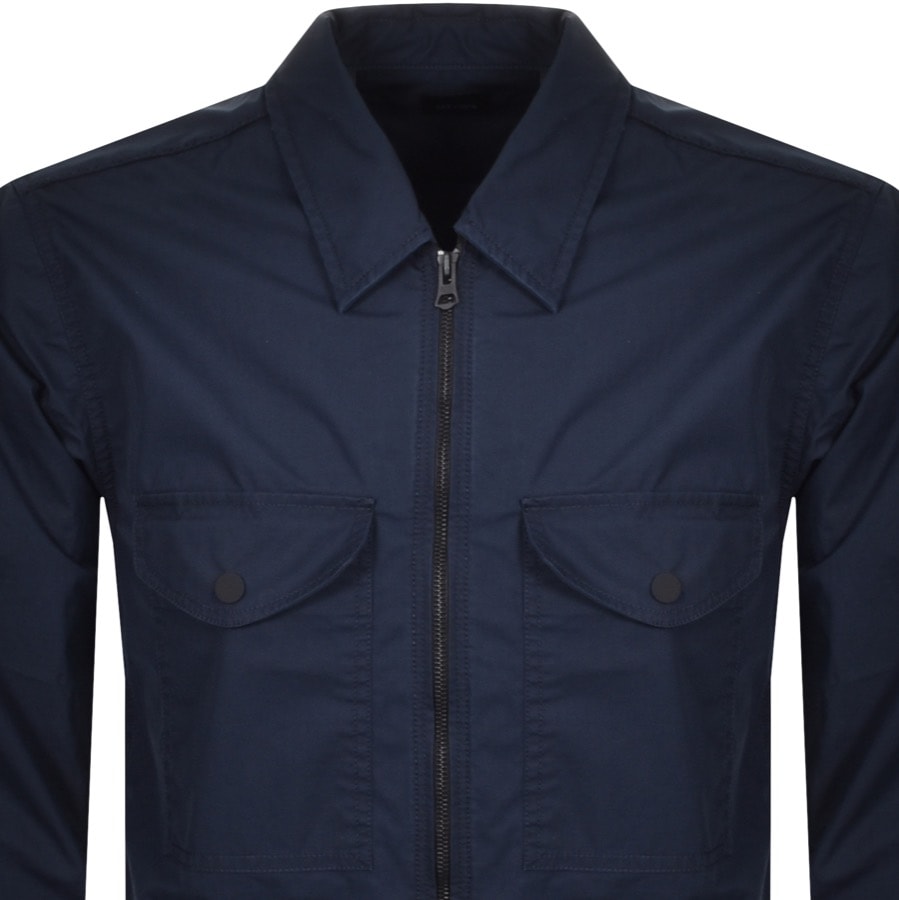 Alternative Image for ProductBOSS Lovel Zip 7 Overshirt Jacket Navy2